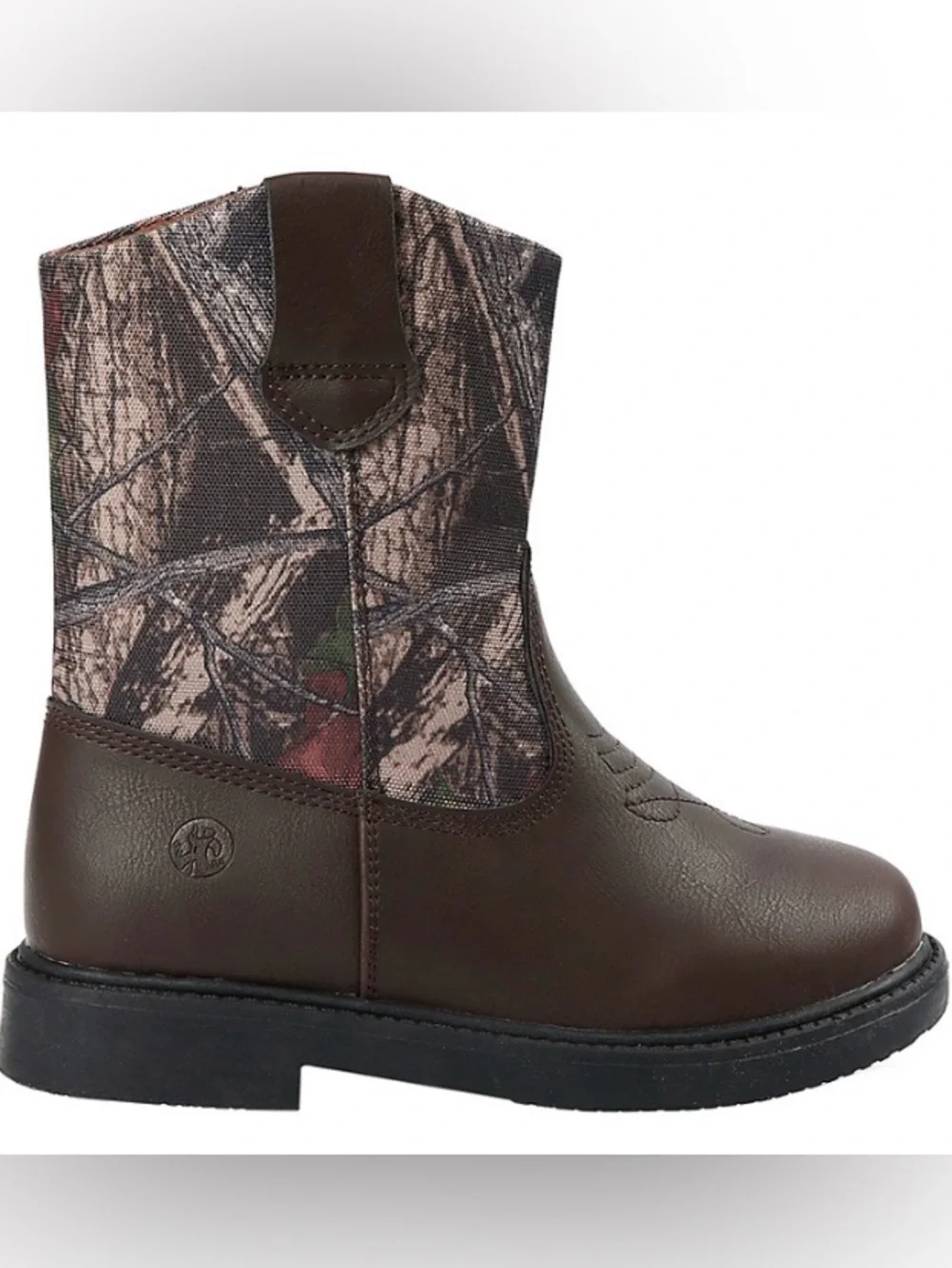 Toddler Boys Partner Camo Western Style Boots